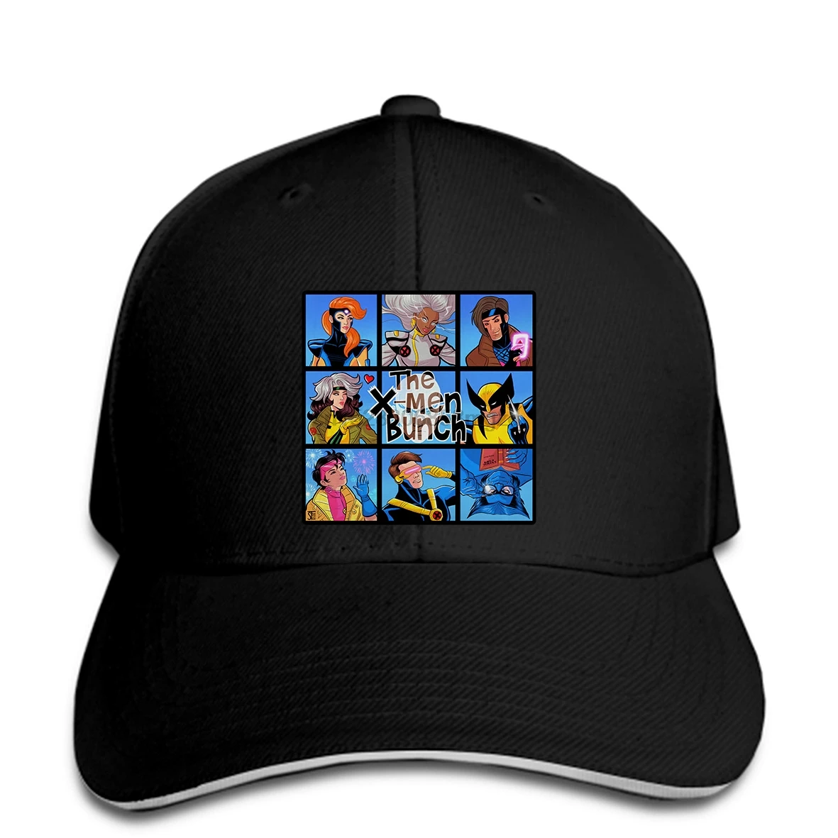 Мужская бейсбольная Кепка X-men Bunch с Xavier-X, мужская и женская бейсболка, бейсболка, женская кепка, остроконечная