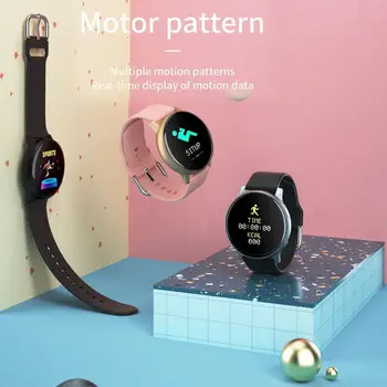 

Smart Watch Blood Pressure Monitor Call Reminder Fitness Ip67 Reminder Tracker Sedantary Tracker Watches Smart Waterproof S2T9