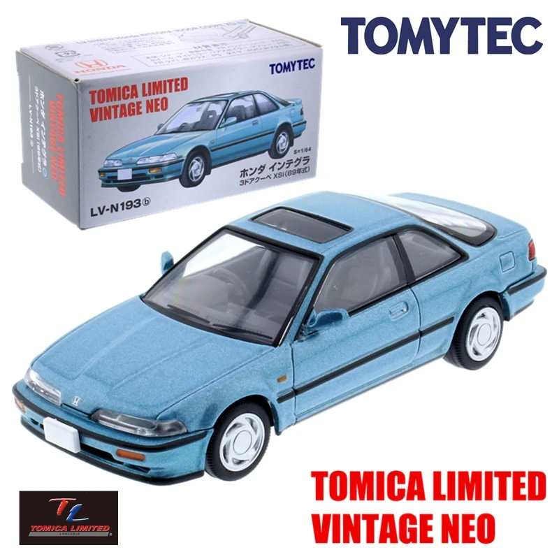 Tomytec tomica limited винтажная Нео ЛЖ n193 honda integra 3 двери купе xsi литая под давлением