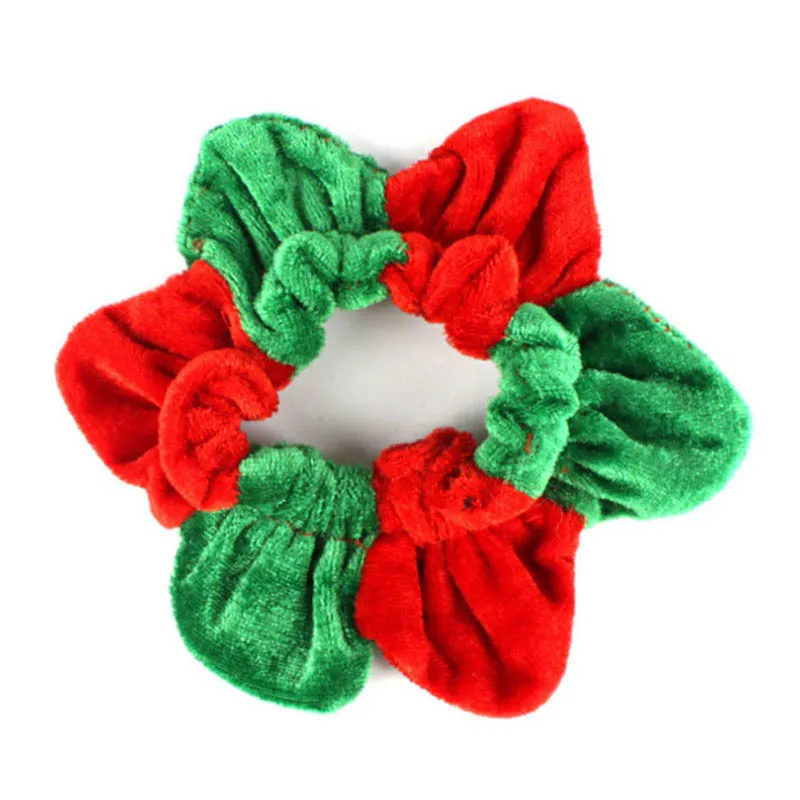 red and green Рождественский шестигранный красный зеленый шарф для питомца, полиэстер, индивидуальный регулируемый, для собак, кошек, праздничный ошейник, вечерние ожерелья для щенков, Мартингейл - Цвет: red and green