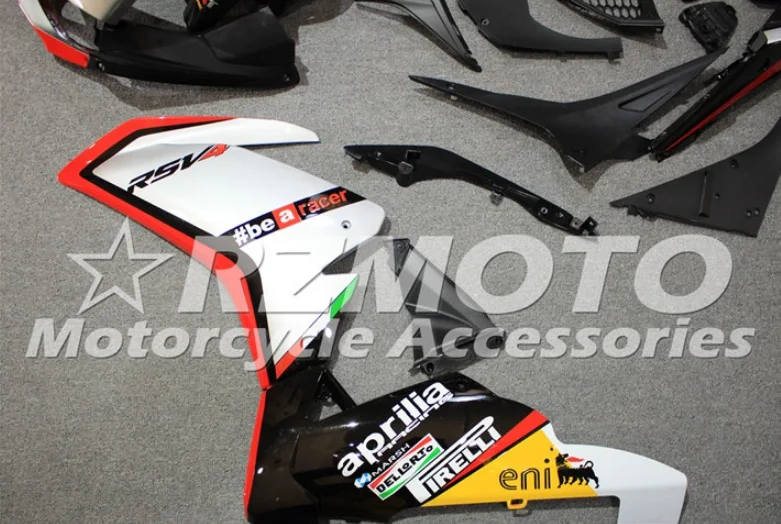 Литьевая Форма ABS Обтекатели комплект подходит для Aprilia RSV4 1000 2009- 09 10 11 12 13 14 на заказ серый белый