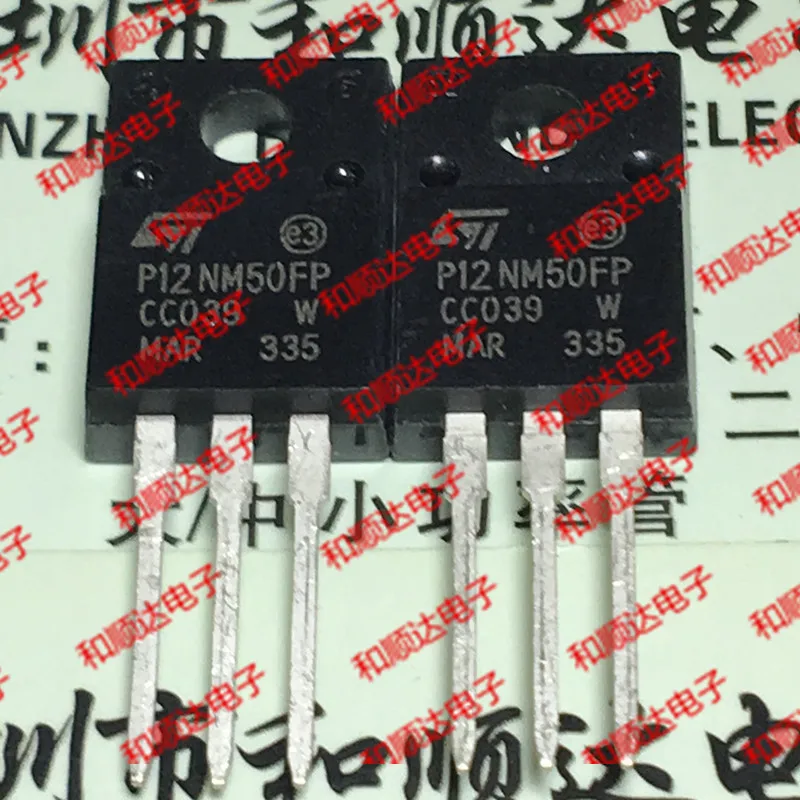 5 шт./STP12NM50FP P12NM50FP TO-220F 500V 12A TO220F