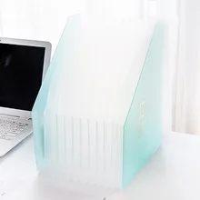 Простой PP 12 Слои папка канцелярские сумки для документов большой Ёмкость расширяющийся кошелек карманы Дисплей книга может быть по вертикали