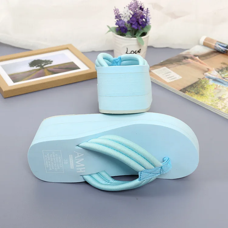 Chanclas de verano con plataforma gruesa para mujer - true-deals-club