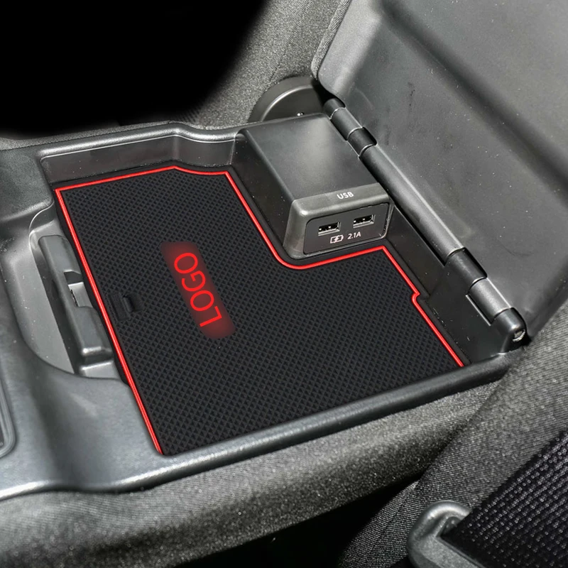 RKAC ворота Слот коврик для Mazda CX-5 2013- CX5 CX 5 межкомнатный дверной коврик автомобильные подстаканники Нескользящие коврики красный белый