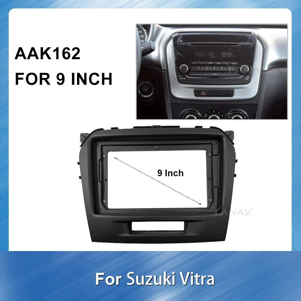2 din 9 дюймов Автомобильный Аудио Видео Плеер dvd защитная рамка для Suzuki Vitara