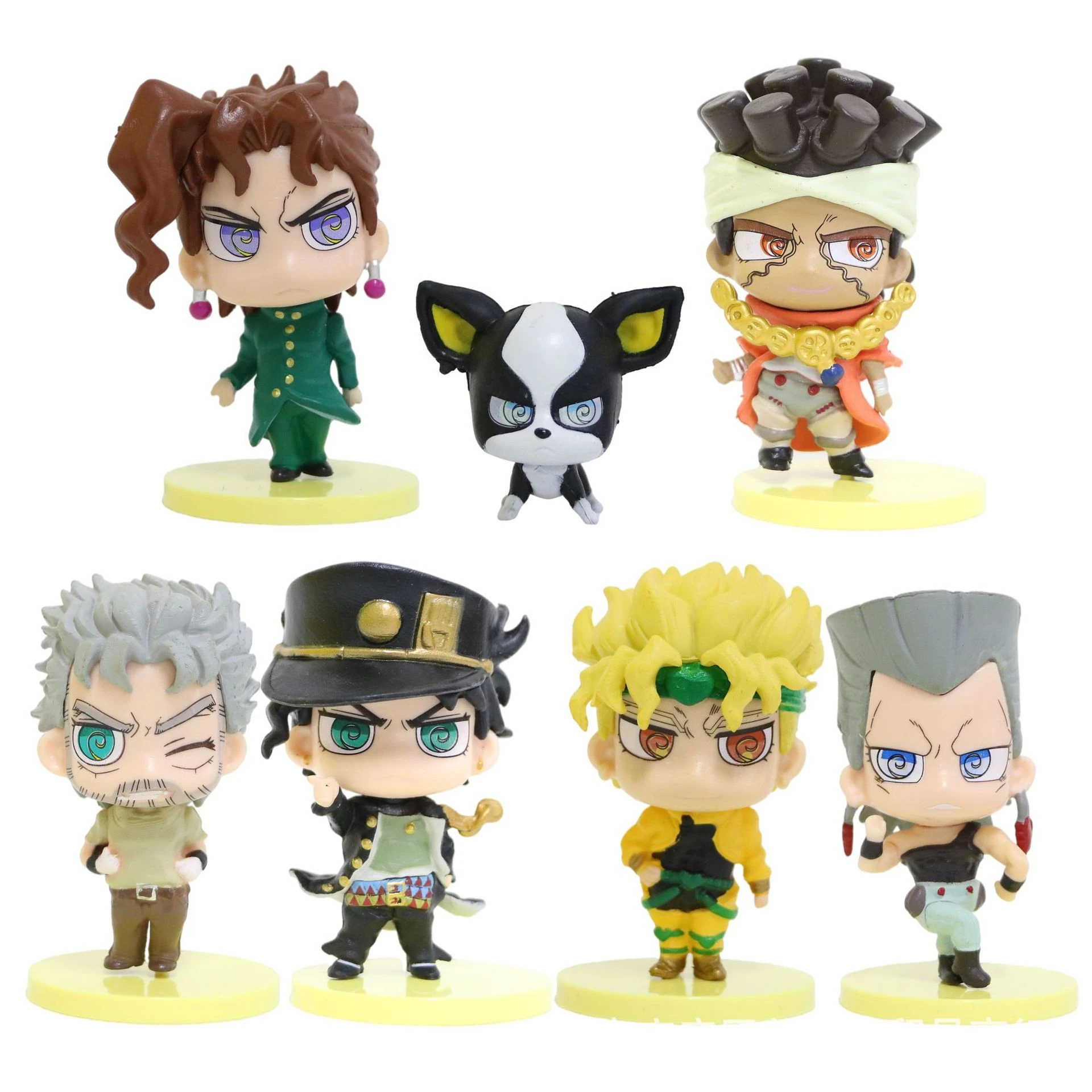 7pcs/set Anime Figure Jojo Bizarre 