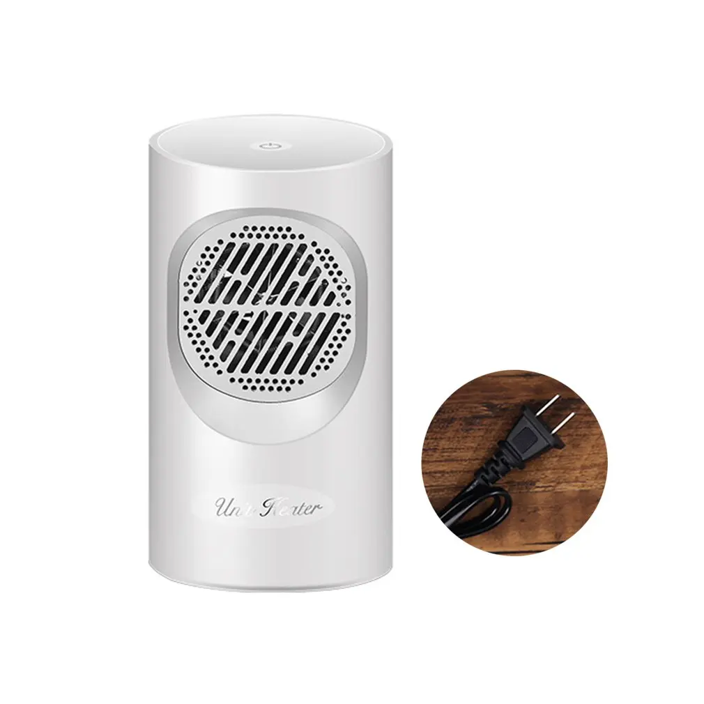 

Portable Mini Space Heater Oscillating Fan Heater with Over-Heating & Tip-Over Protection for Office Home Desk