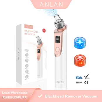 Вакуумный очиститель для удаления черных точек лица, глубокое очищение пор, Удалять прыщи, Вакуумное очищение лица, алмазные средства по ух...