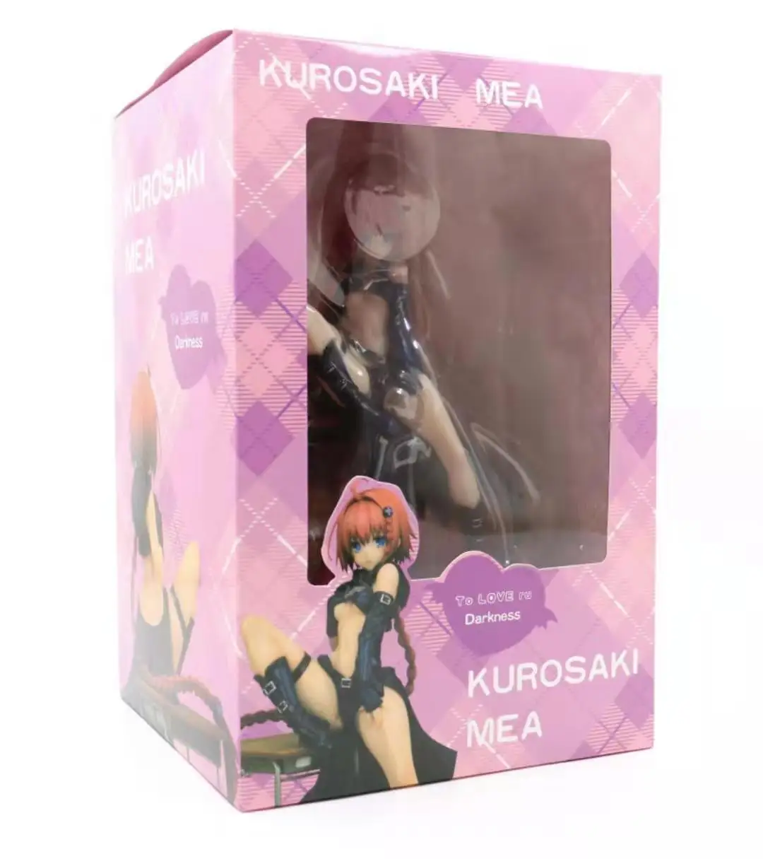 To love ru darkness figure Kurosaki Meia сексуальная фигурка героя из японского аниме ПВХ Фигурки для взрослых игрушки Аниме Фигурки игрушки - Цвет: with box