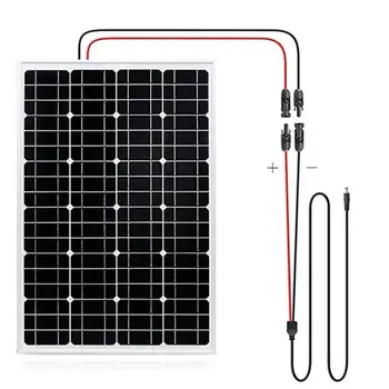 

1pc DC5521 Solar Panel Connector Solar Inverter Connector Solar Power 0.5M B36B