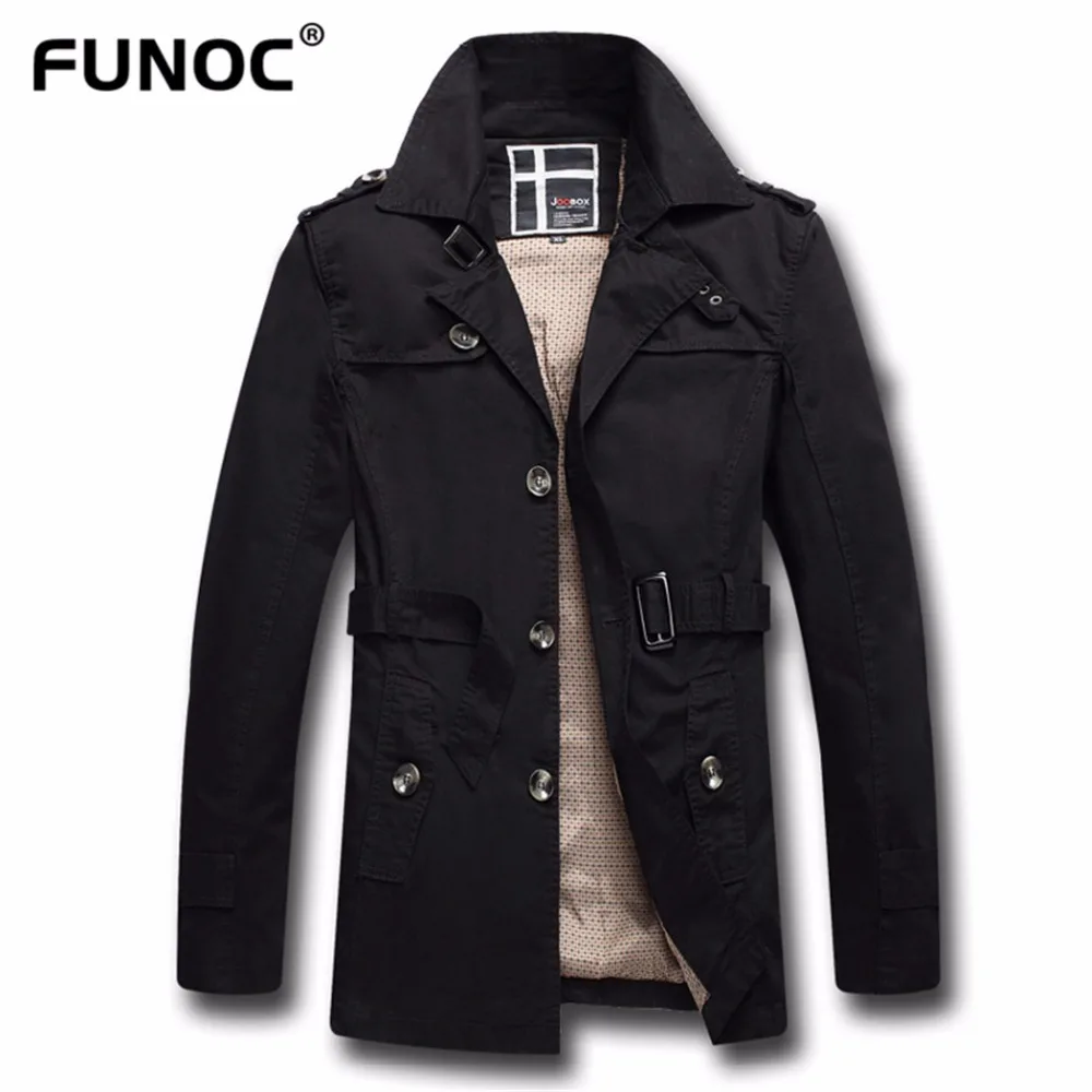 

Tide Brand Winter Men Jacket Coat Long Section Fashion Casual Solid British Style Overcoat Jacket Trench Coat Jaqueta Masculina