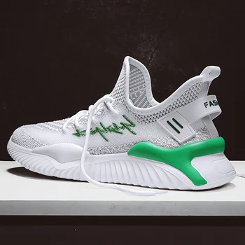 

sale hot leisure sneakers sapatos men Breathable de shoes man comfortable sneaker mens Male breathable leather slip 2020 Casual