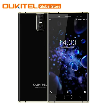 Oukitel K3 Pro 5," двойной 2.5D экран MT6763 Восьмиядерный 4 Гб 64 Гб 6000 мАч смартфон 4 камеры s 13 МП+ 2 МП Двойная камера мобильный телефон