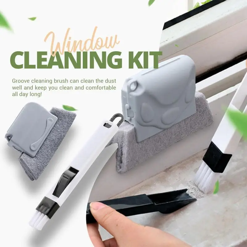 Creative Cleaning Brush Magic Window Cleaning Brush Clean Slots