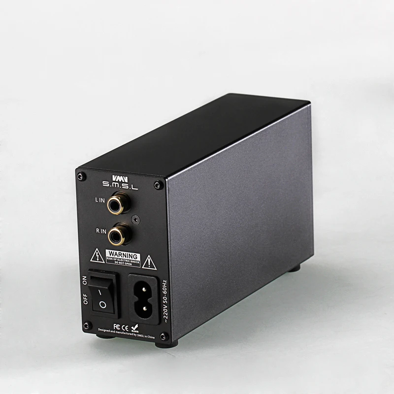 SMSL SAP 1Mini Player Headphone Amplifier Portable Desktop 110V 220V PC MP3 6 5mm Output Interface with 6 5mm to 3 5mm Interface