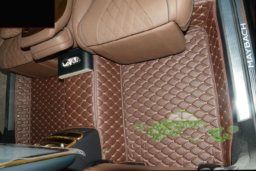 Кожаный Автомобильный Коврик для mercedes benz s-class w140 w220 w221 w222 s500 s600 s320 s350 s400 аксессуары ковер