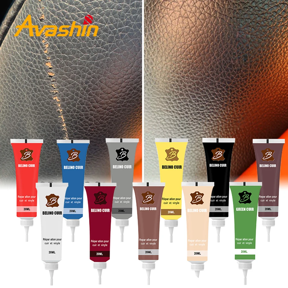 Жидкость для ремонта автомобильного кожаного наполнителя крем на сиденье в