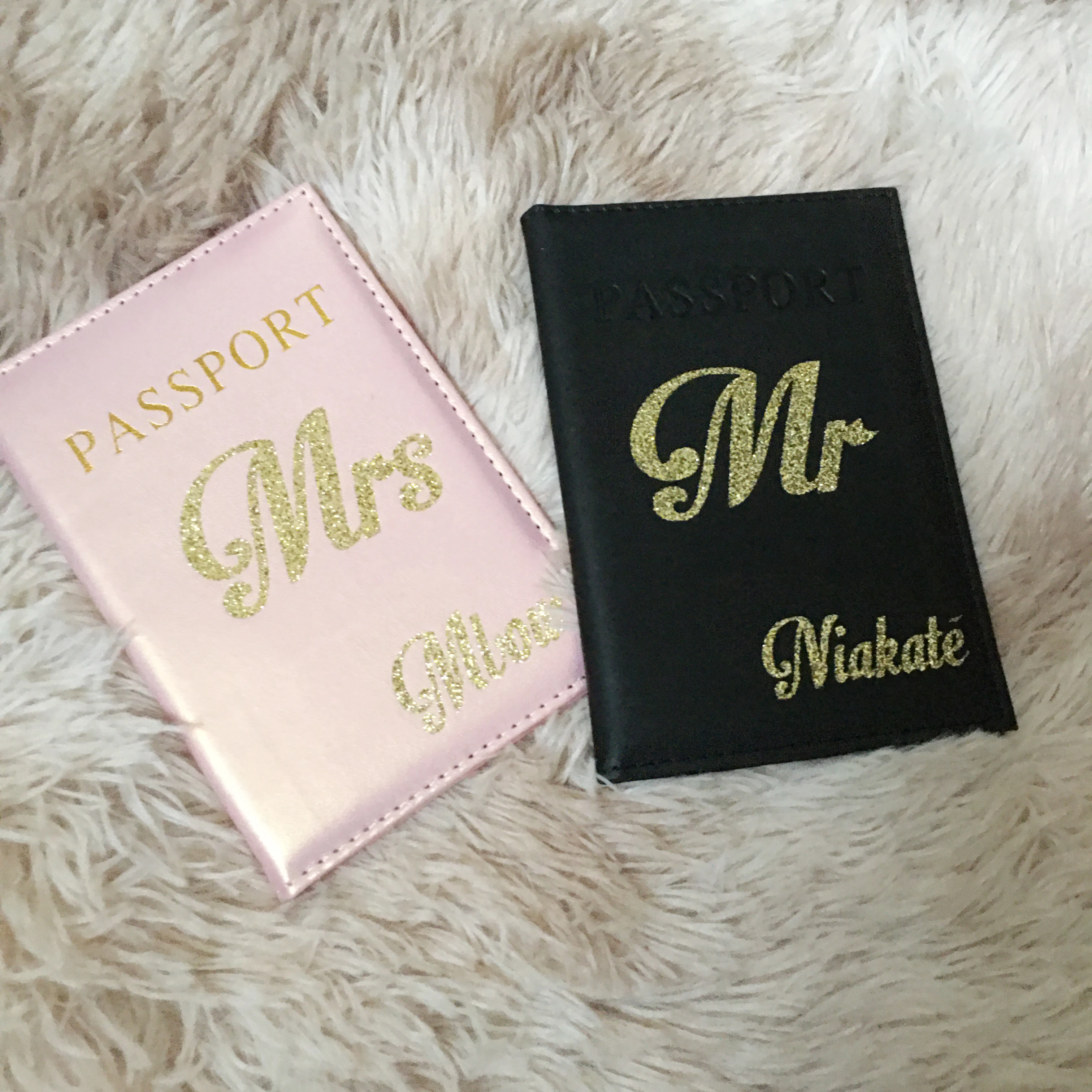 Customized Passport Cover Bride Groom Mr Mrs Honeymoon Gift Party Return Gifts For Couple Mother Kid Girlfriend Boyfriend 2pcs Aliexpress Home Garden