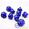 Bescon's Emotion, Weather and Direction Dice Set, 3 piece Proprietary Polyhedral RPG Dice Set in Blue, Green, Yellow 4