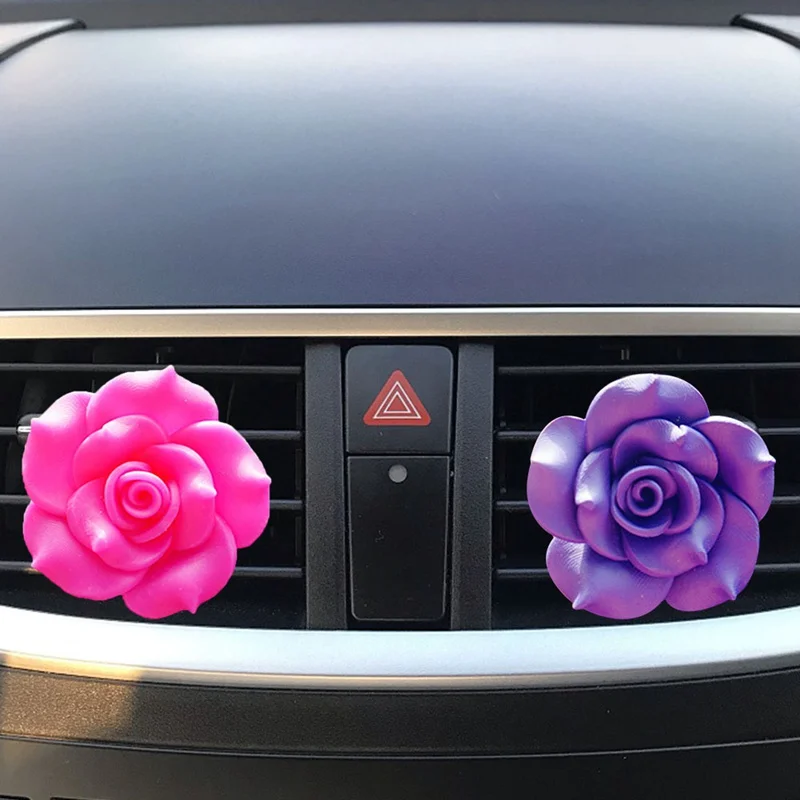 Автомобильный орнамент духи клип освежитель воздуха Авто кондиционер вентиляция духи аромат зажимы Авто цветочное украшение
