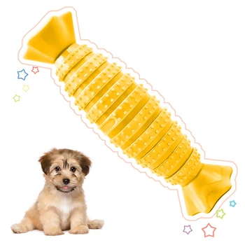 

Dog Toys Dog Chew Toys Teething Dog Bones Durable Tough Interactive Pet Toys for for Puppy Sugar Shaped 15X4X4cm LBShipping