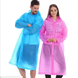 Мужская и Женская водонепроницаемая куртка унисекс, непромокаемый дождевик, дождевик, плащ с капюшоном, пончо, дождевик ярких цветов