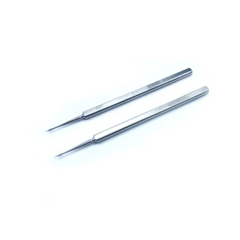 

2pcs/set Stainless steel Eye foreign body needle Ophthalmology Instruments Microkeratome Tips Foreign needles tools