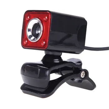 

NigHT Vision Computer Network Video Camera 360 Degrees Rotatable Built-In 10M Sound-Absorbing Microphone