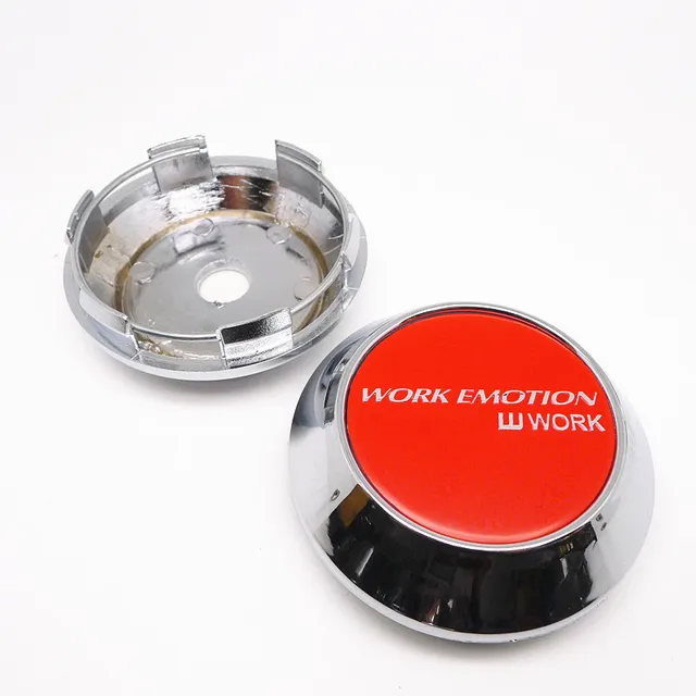 4 stücke W Work Emotion Felgendeckel 68mm Radkappen