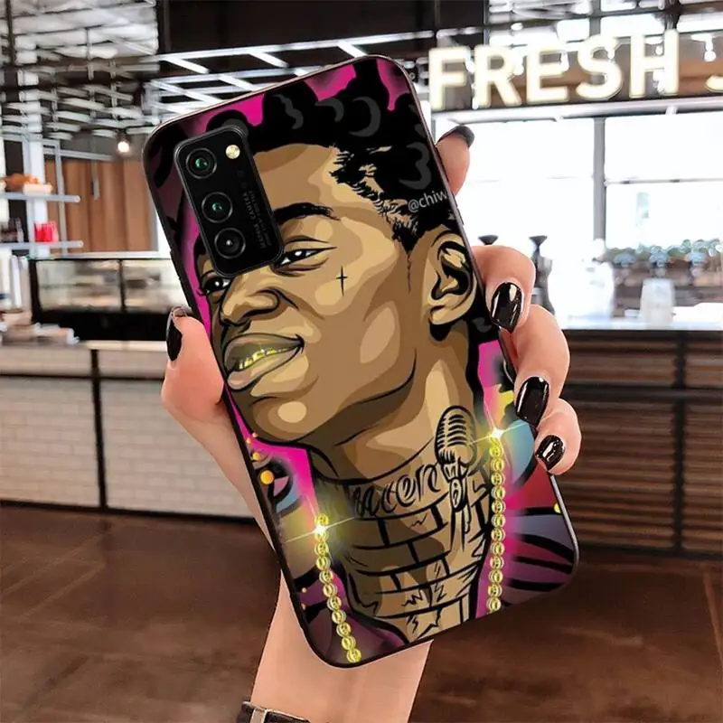HPCHCJHM Kodak Black Rapper Black TPU Soft Phone Case Cover for Samsung S20 plus Ultra S6 S7 edge S8 S9 plus S10 5G lite 2020