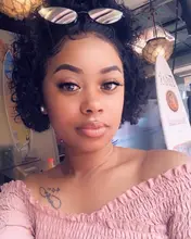 Beeos-peluca corta con rulos de corte Pixie 250%, 4x4, pelucas de cabello humano brasileño Remy, cabello humano de 8 pulgadas prearrancado con pelo de bebé