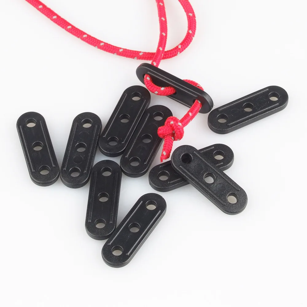 

Outdoor Climbing Tent Three-Eyed Wind Rope Buckle Plastic Windproof Rope Regulation String Clip Slide Buckle 10 PCs Currently Av