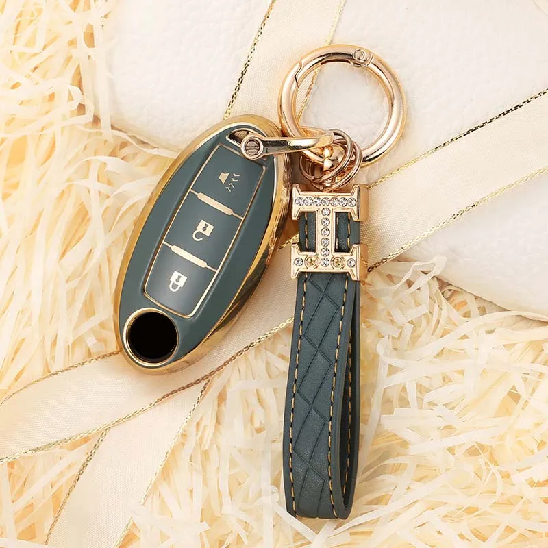 Cover Telecomando/chiave per Nissan Qashqai J10 J11 Tiida XTrail T31 T32 Juke Altima Pathfinder prende i colpi per Infiniti - H32c1862b68424b5894168c67d53033d4s