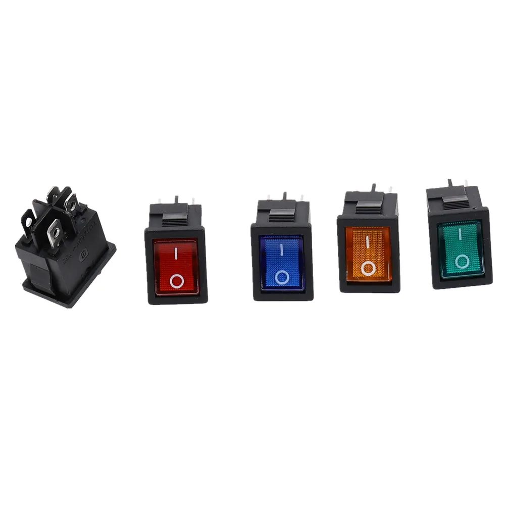 1 комплект панель IEC320 C14 входное гнездо питания вкл/выкл SPST красный кулисный