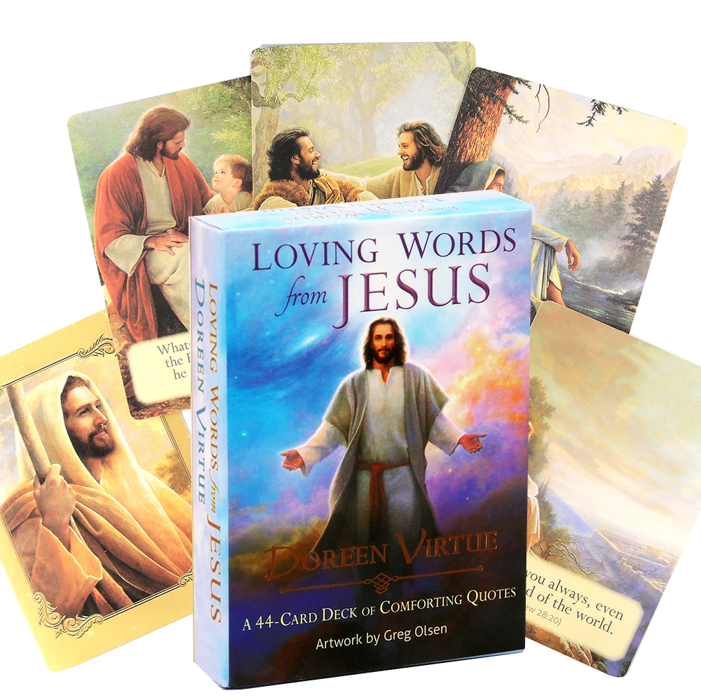 Buen valor Guía De oráculo con palabras encantadoras De Jesús, guía De oráculo sagrado De autocuidado, Wizards, Fin De siécle, Tarot, juego De mesa, Starseed Arcanum GR6Je3M6mZX