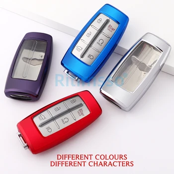 Nuova custodia in Tpu per chiave auto completa per Hyundai Genesis G80 GV70 GV80 2019 2020 accessori per auto portachiavi a distanza