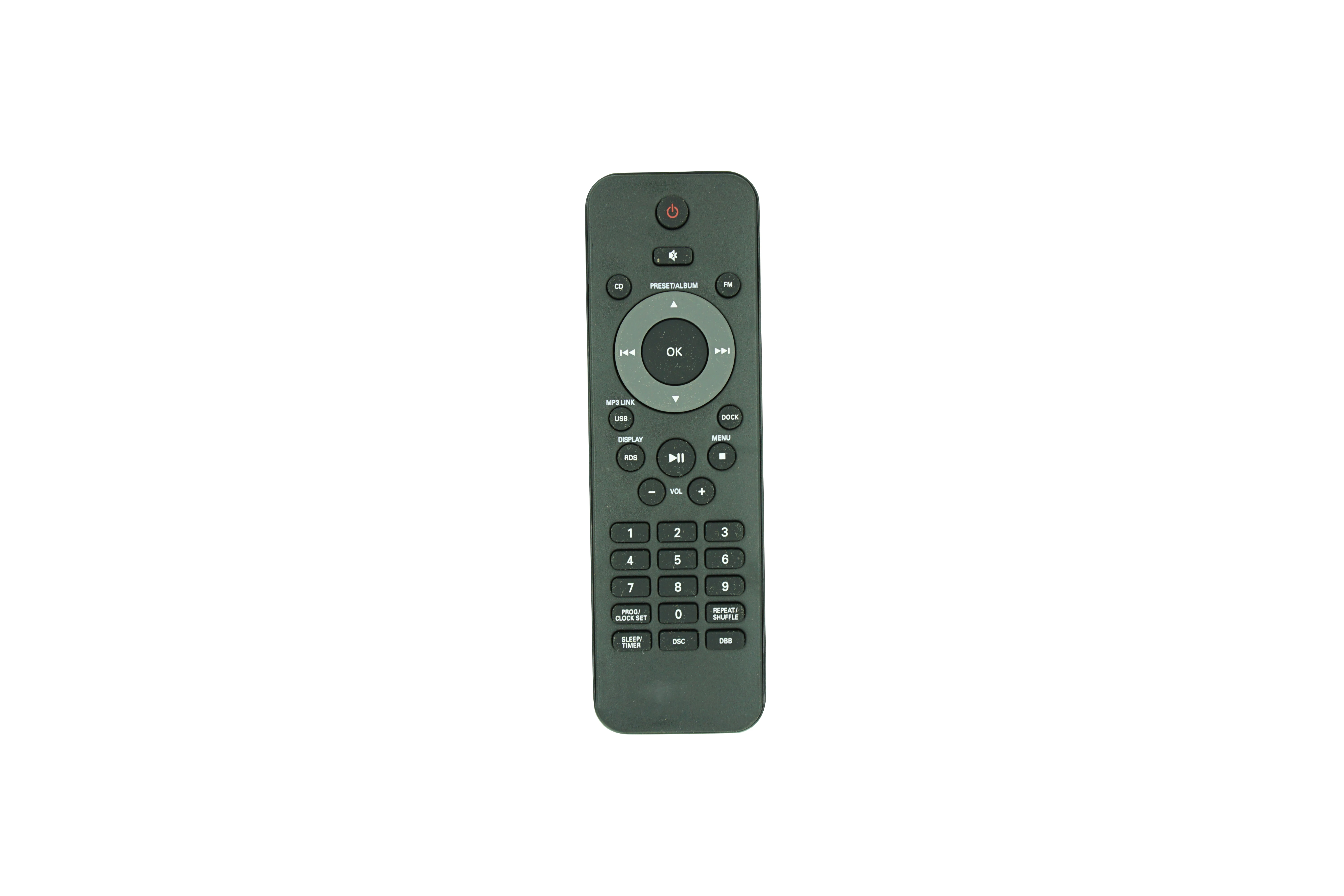 Remote Control For Philips DCM2060 DCM3060/37 DCM3065/51 DCM1075/98 DCM850/12 DCM2055 DCM2060/07 Micro Music Dock Audio System |