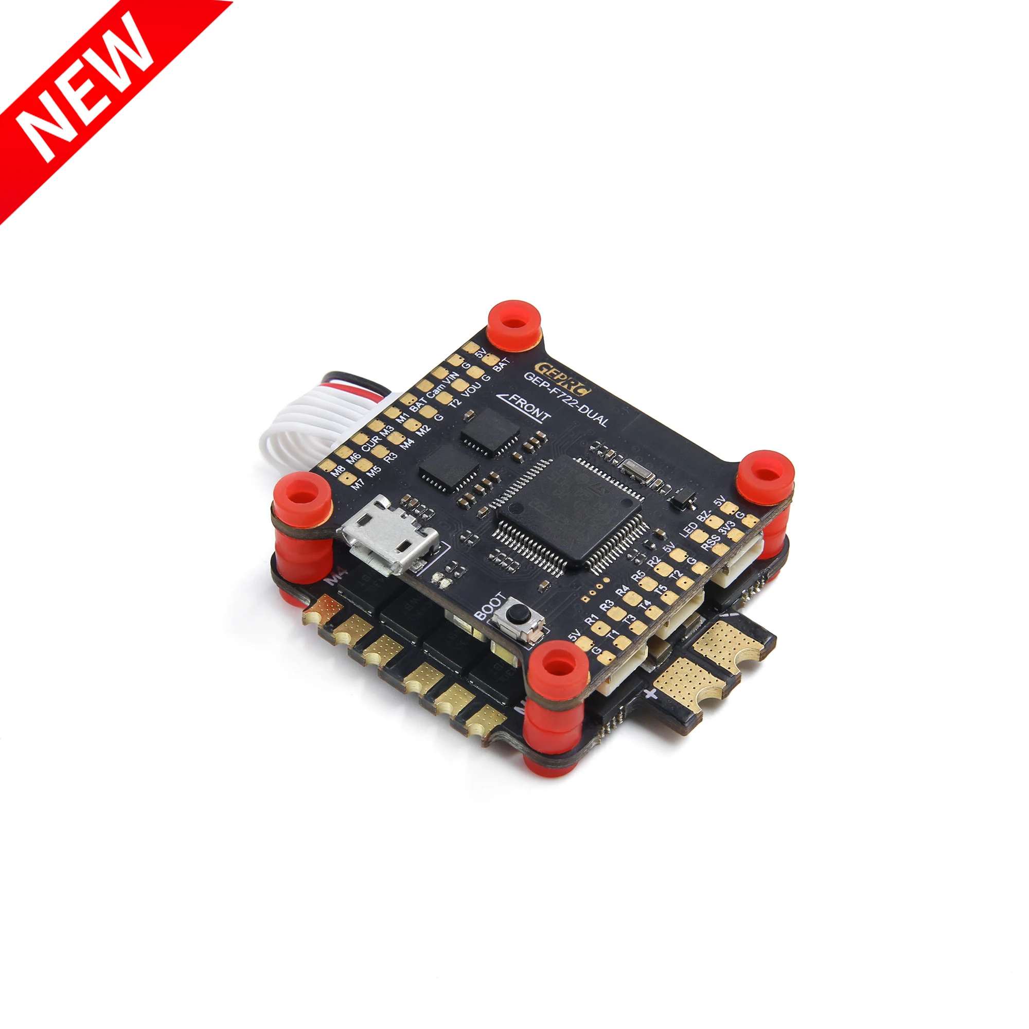 Новое поступление GEPRC SPAN-F722-BT BLheli_32 50A 4в1 ESC F722 управление полетом Betaflight + BLHELI-S для