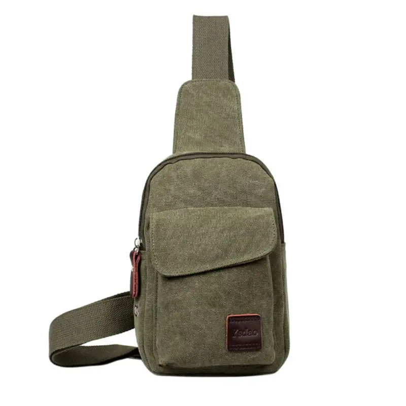 Army Green Спортивные сумки Unbalance мужские холщовые сумки на плечо - Цвет: Army Green