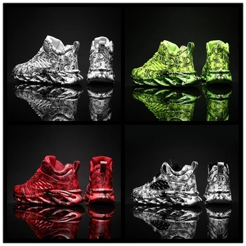 

BG Men running shoes sneakers Lightweight breathable Outdoor sports casual Various styles non-slip soles size 7-11 red green