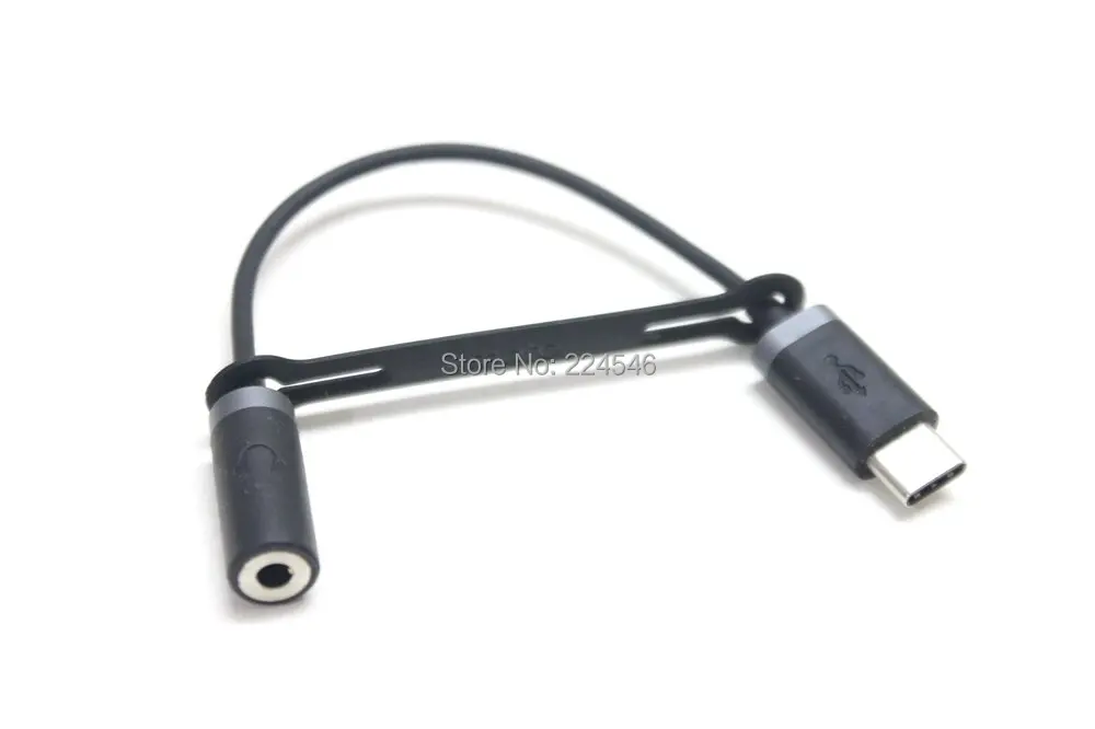 ORIGINAL USB Type C to 3 5mm Audio Headphone Jack Adapter Cable USB C 3 5mm for Moto Z Box Only