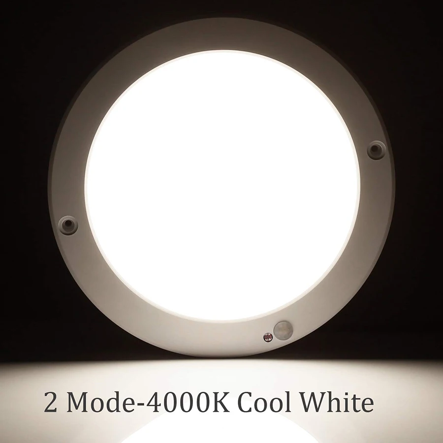 flat panel led lights 15W/18W Round LED Panel Light Ceiling Lights Led Motion Sensor Downlight Human Body Infrared Detector Flush Mount Light 2x4 led surface mount light