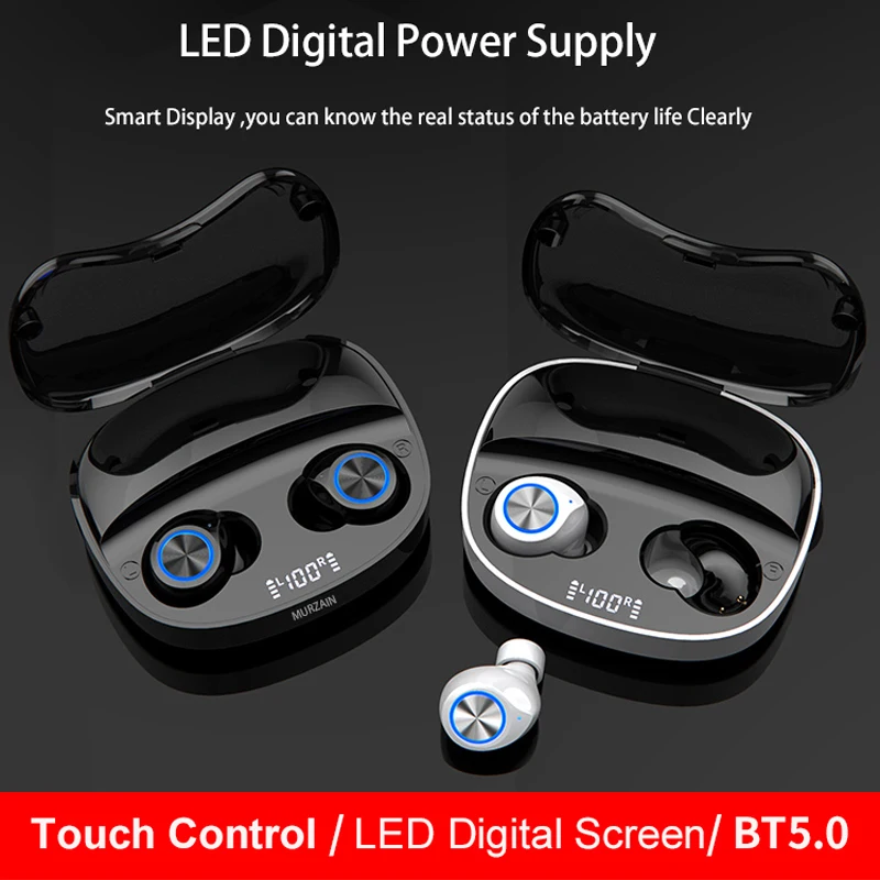 MURZAIN True Wireless Earbubs TWS Bluetooth