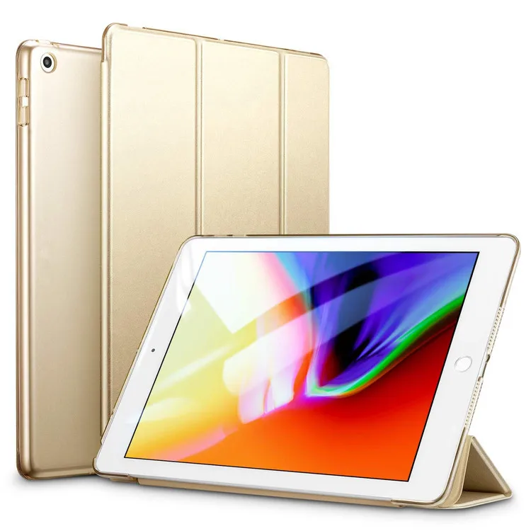 golden Умный чехол для планшета, для iPad 10,2 дюймов,, 7 поколения, чехол, Автоматический Режим сна/пробуждения, складной чехол-книжка для iPad 7, 10,2 дюймов,, Funda - Цвет: golden