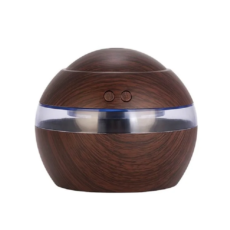 

130ml Mini Ultrasonic Essential Oil Diffuser USB Air Humidifier Add Moisture to the Air with Light for Bedroom Office