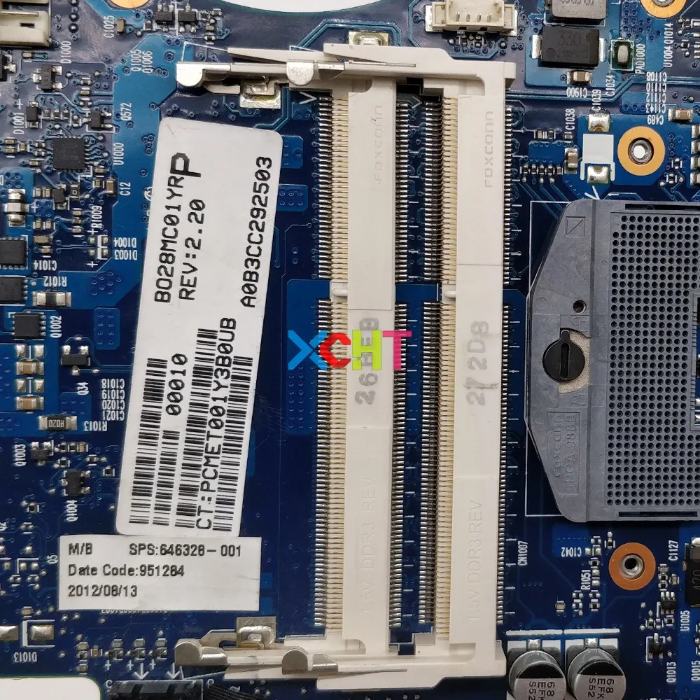 Placa-mãe para Computador Portátil hp Probook 4431s Series 4330s 4430s 646328001 w Hd6490m 1gb Gpu Hm65 Placa-mãe para notebook - Imagem 3