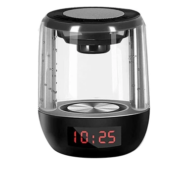 

Night Light Bluetooth Speaker,6 Color LED Bedside Table Light/Smart Control Color Subwoofer,Phone/Micro-sd/Supported