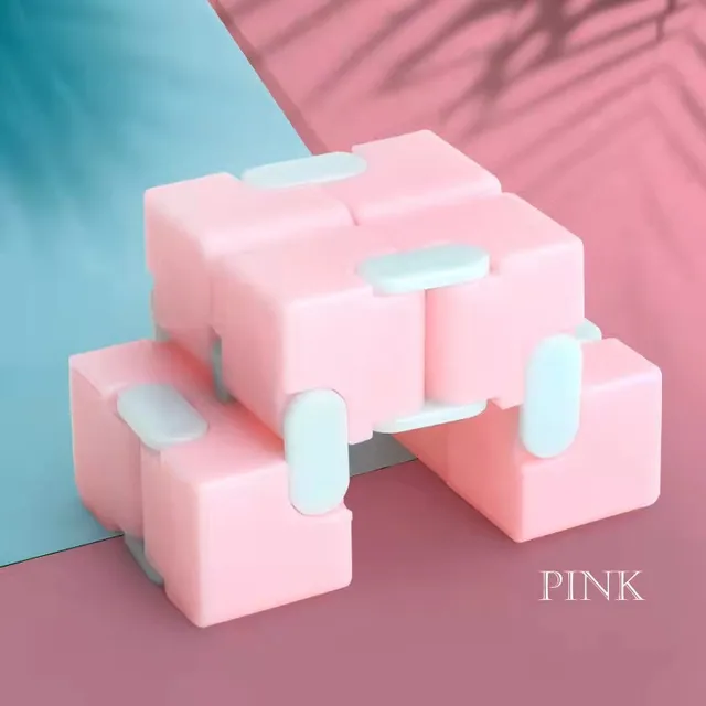 Luminous  Creative Infinite Cube Infinity Cube Magic Stress Relief Cube Office Flip Cubic Stress Reliever Autism Toys 6