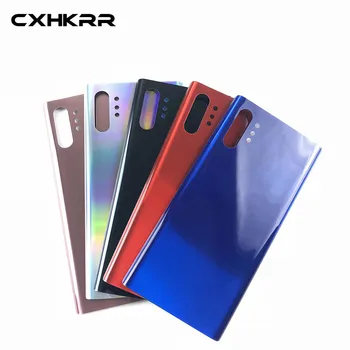 

For Samsung Galaxy Note 10 plus 10+ Back Battery Cover Glass Rear Door Housing Cover Replacement Phone Case For Samsung Note10